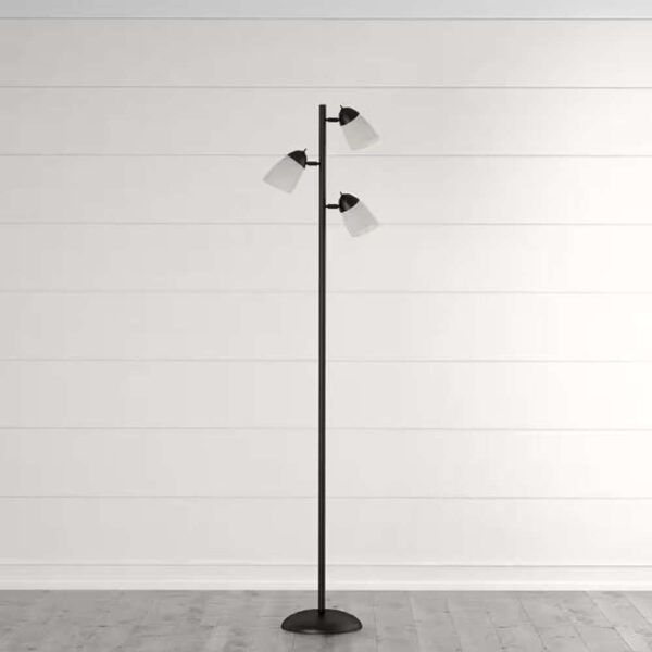 1000046387- 64.5 in. Black Track Tree Floor Lamp